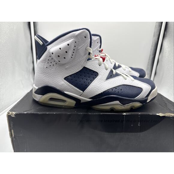 Size 9.5 - Air Jordan 6 Retro 2012 Olympic main image 7